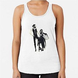 the people living and go vipe fleetwood mac Fleetwood Mac  Racerback Tank Top
