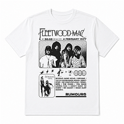 Fleetwood Mac Rumours NTMD2608 Fleetwood Mac T-Shirts