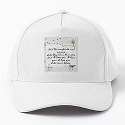 Songbird by Fleetwood Mac Lyric Print Baseball Cap