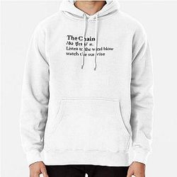 The Chain by Fleetwood Mac Stevie Nicks Aesthetic Minimal Pullover Hoodie