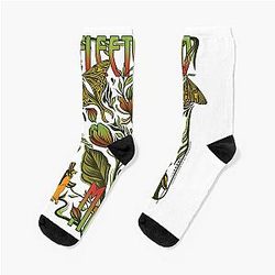 Fleetwood Mac Poster Rockband Socks