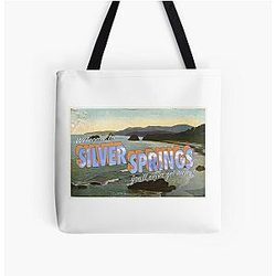 Fleetwood Mac Silver Springs All Over Print Tote Bag