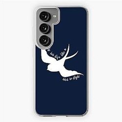 She Rules Her Life Like a Bird in Flight , Fleetwood Mac, Gypsy , Boho , Stevie Nicks , Rhiannon T-Shirt, Life is a Bird Samsung Galaxy Soft Case