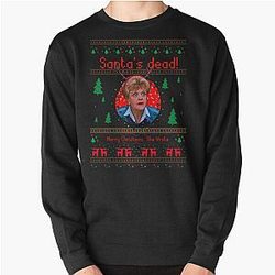 Murder She Wrote Christmas  Jessica Fletcher Santas dead Pullover Sweatshirt RB1512