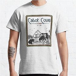 Cabot Cove Murder She Wrote Tote Jessica Fletcher Klassisches T-Shirt RB1512