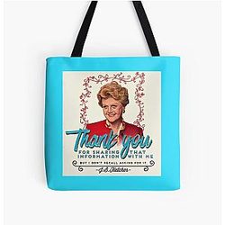 Jessica Fletcher Doesnt Need Your Input All Over Print Tote Bag RB1512