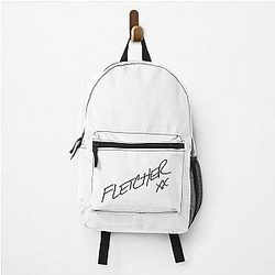 Fletcher Merch Fletcher Black Logo Backpack RB1512