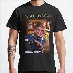 Vintage Murder She Wrote Love Jessica Fletchers Gifts Classic TShirt RB1512