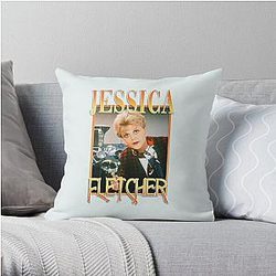Jessica Fletcher Throw Pillow RB1512