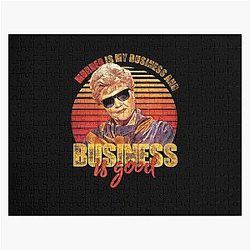 Vintage Jessica Fletcher Murders My Business And Business Good Gifts Jigsaw Puzzle RB1512