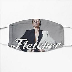 Fletcher Black  White Pose Flat Mask RB1512