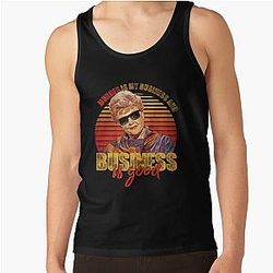 Vintage Jessica Fletcher Murder Is My Business And Business Is Good Gifts  Tank Top RB1512