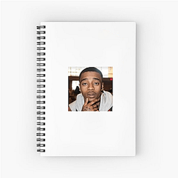 Flight23White Iconic Sneaker Culture Motif Flight23White Notebook