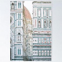 Florence Italy Duomo Photography Poster