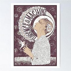 Florence and The Machine Vintage Poster