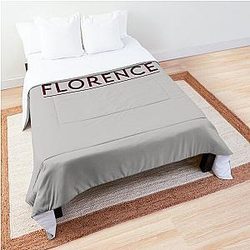 Florence cityscape Comforter
