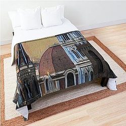 Florence streets Comforter