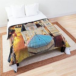 Florence streets Comforter