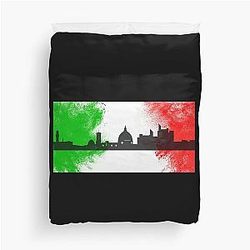 Florence Flag vintage italy Duvet Cover