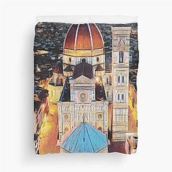 Florence streets Duvet Cover