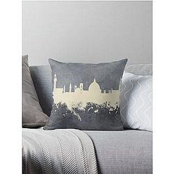 Florence Italy Skyline Throw Pillow