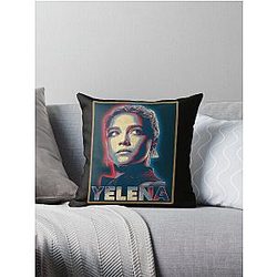 Florence Pugh I Love You  Throw Pillow