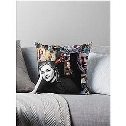 Florence Pugh Throw Pillow