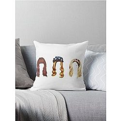 Marina Lana and Florence Throw Pillow