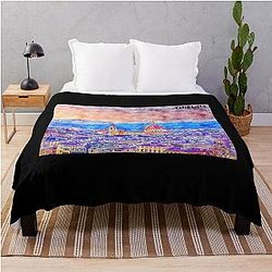 Florence holiday Throw Blanket