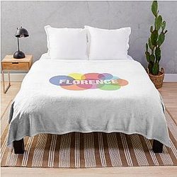 Florence Bubbles Throw Blanket