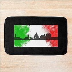 Florence Flag vintage italy Bath Mat