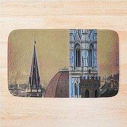Florence streets Bath Mat
