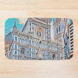 Florence streets Bath Mat
