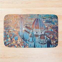 Florence streets Bath Mat