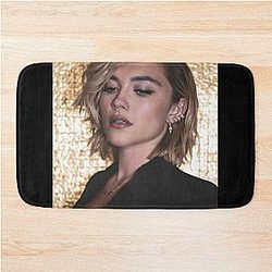 florence pugh Bath Mat