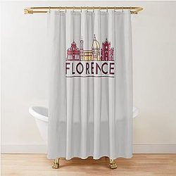 Florence cityscape Shower Curtain