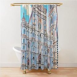 Florence streets Shower Curtain