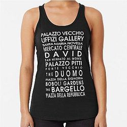Florence City Roll Racerback Tank Top