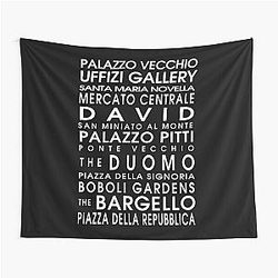 Florence City Roll Tapestry