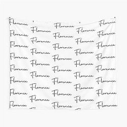 Florence Cursive Name Label Tapestry