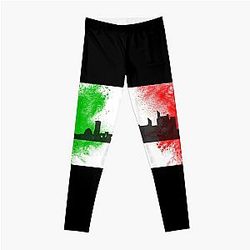 Florence Flag vintage italy Leggings