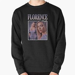 Florence Pugh 90's Vintage Pullover Sweatshirt