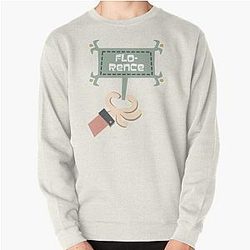 Florence Cartoon Sign Pullover Sweatshirt