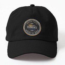 Florence City Alabama Souvenir | Florence Coordinates Dad Hat