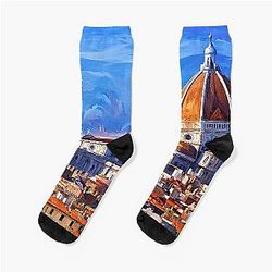 Florence Cathedral Socks