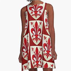 Coat of Arms of Florence A-Line Dress