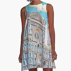 Florence streets A-Line Dress