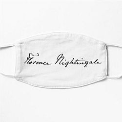 Signature of Florence Nightingale Flat Mask