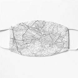 Florence Map (Italy) Flat Mask