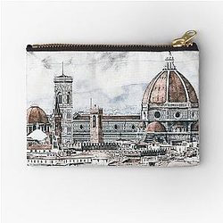 Florence Cityscape Zipper Pouch